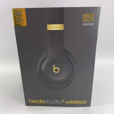 Beats Studio3 Wireless Over-Ear Bluetooth Headphones Black Gold A1914