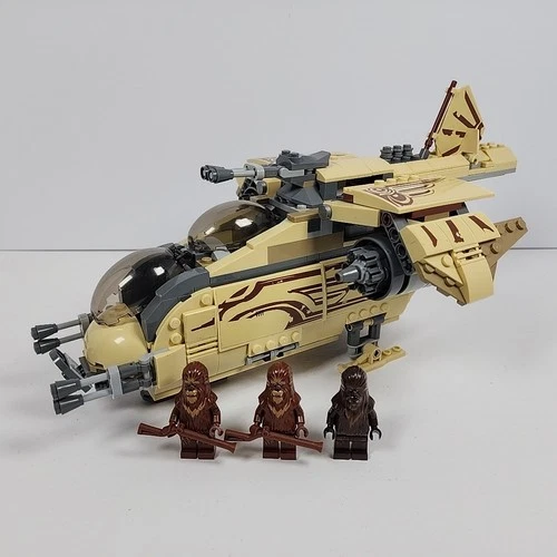 (Incomplete) LEGO 75084 Star Wars Wookiee Gunship Assembled Set w/Minifigures