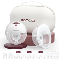 Momcozy M5-nN Breast Pump Hands Free M5, Wearable Breast Pump of Baby Mouth