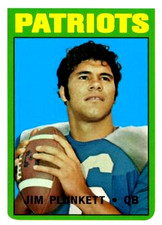 2012 Topps ROOKIE REPRINT #65 Jim Plunkett New England Patriots