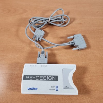   Brother PE Design Serial Card Reader / Writer Embroidery No Ac Adapter