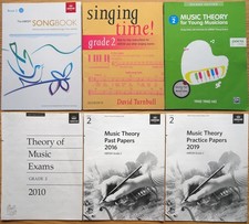 ABRSM Grade 2 past papers, Songbook, Singing Time and Theory for Young Musicians