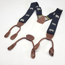 Dooney  Bourke Elephant Suspenders Braces Republican Conservative Button