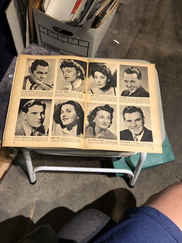 1944 Tune In National Radio Magazine-Frank Sinatra Cover-Article With Pictures - Picture 14 of 20