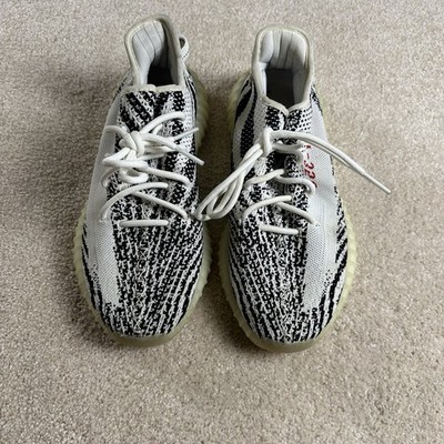 Adidas Yeezy Boost 350 V2 Zebra (2017) Black White Men's Size