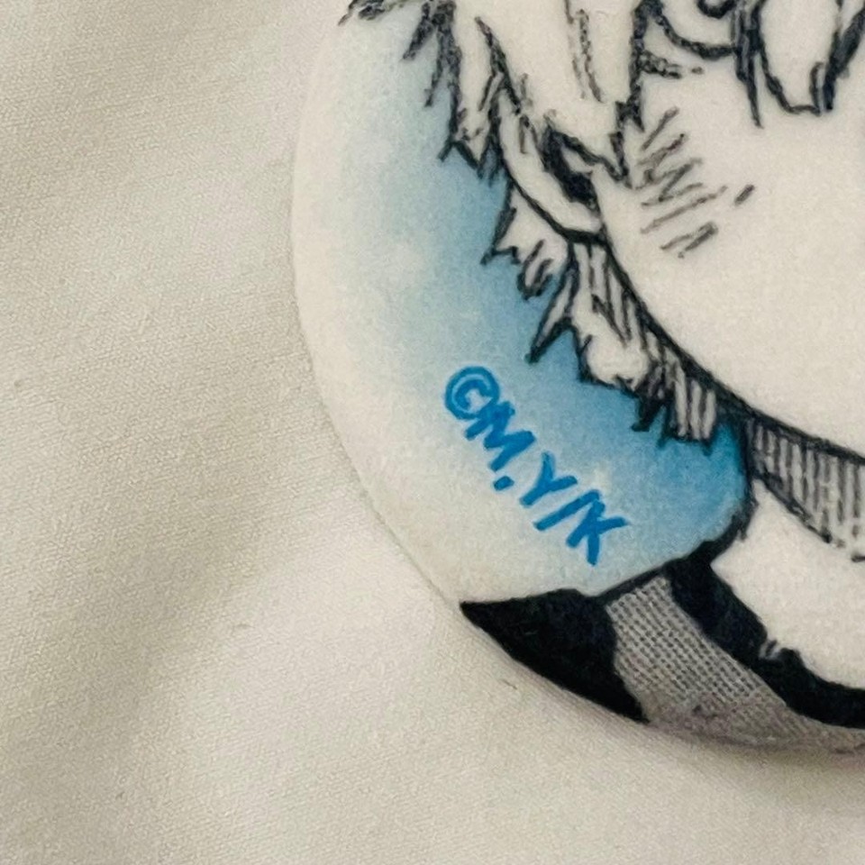 Blue Lock Rin Itoshi Korean Limited Mochimochi Pin Badge Shueisha ...