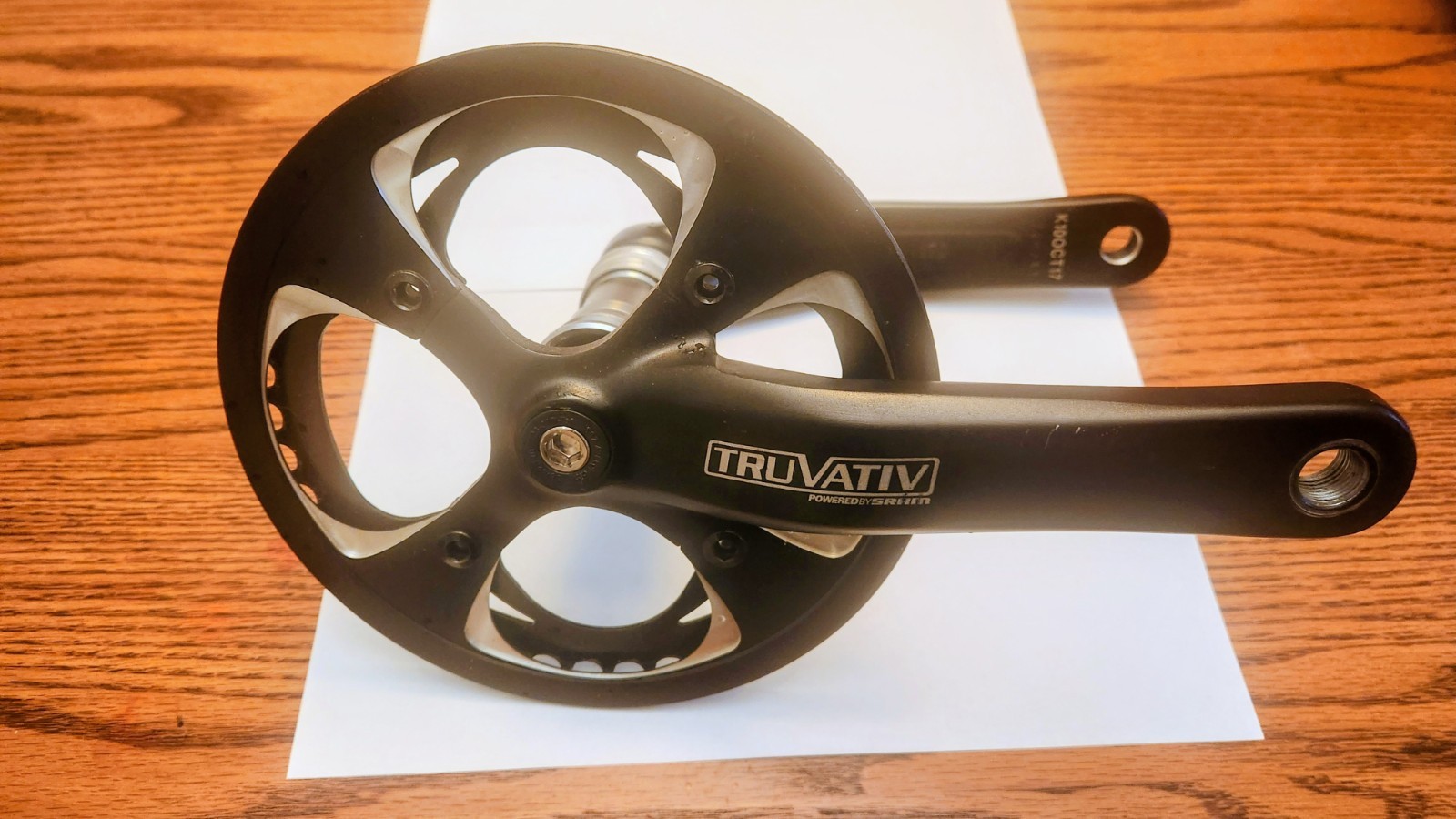 Truvativ / SRAM E400 Crankset 170mm Square Taper 104BCD Single Speed / 1x w BB