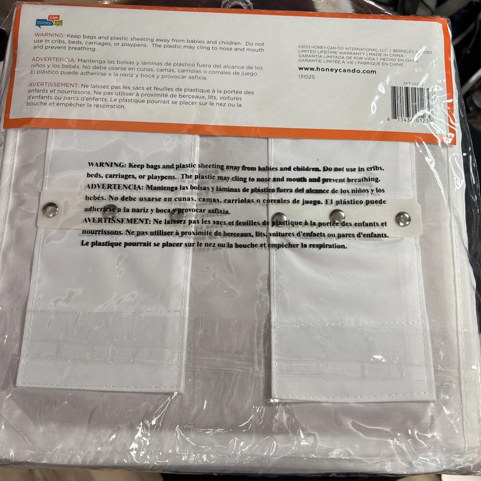 Honey Can Do 8-Shelf /Closet Organizer 12×54 - Image 2 of 3