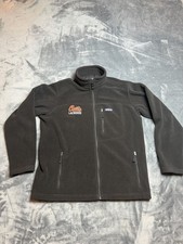 Patagonia Synchilla Full Zip Fleece Jacket Mens Large Black Midweight L Branded