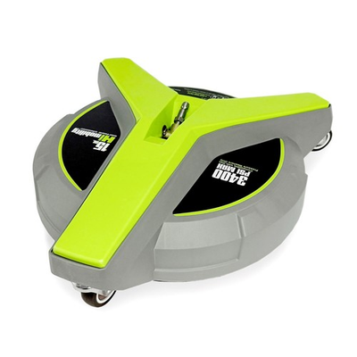 #ad 15quot; Pressure Washer Surface Cleaner with Wheels 3400 PSI Ideal for Concrete $59.99