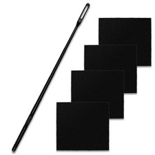Flute Cleaning Kit Flute Cleaning Rod with 4pcs Flute Cleaning Cloth Flut