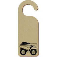 'Dump Truck' 200mm x 72mm Door Hanger / Sign (DH00046992)