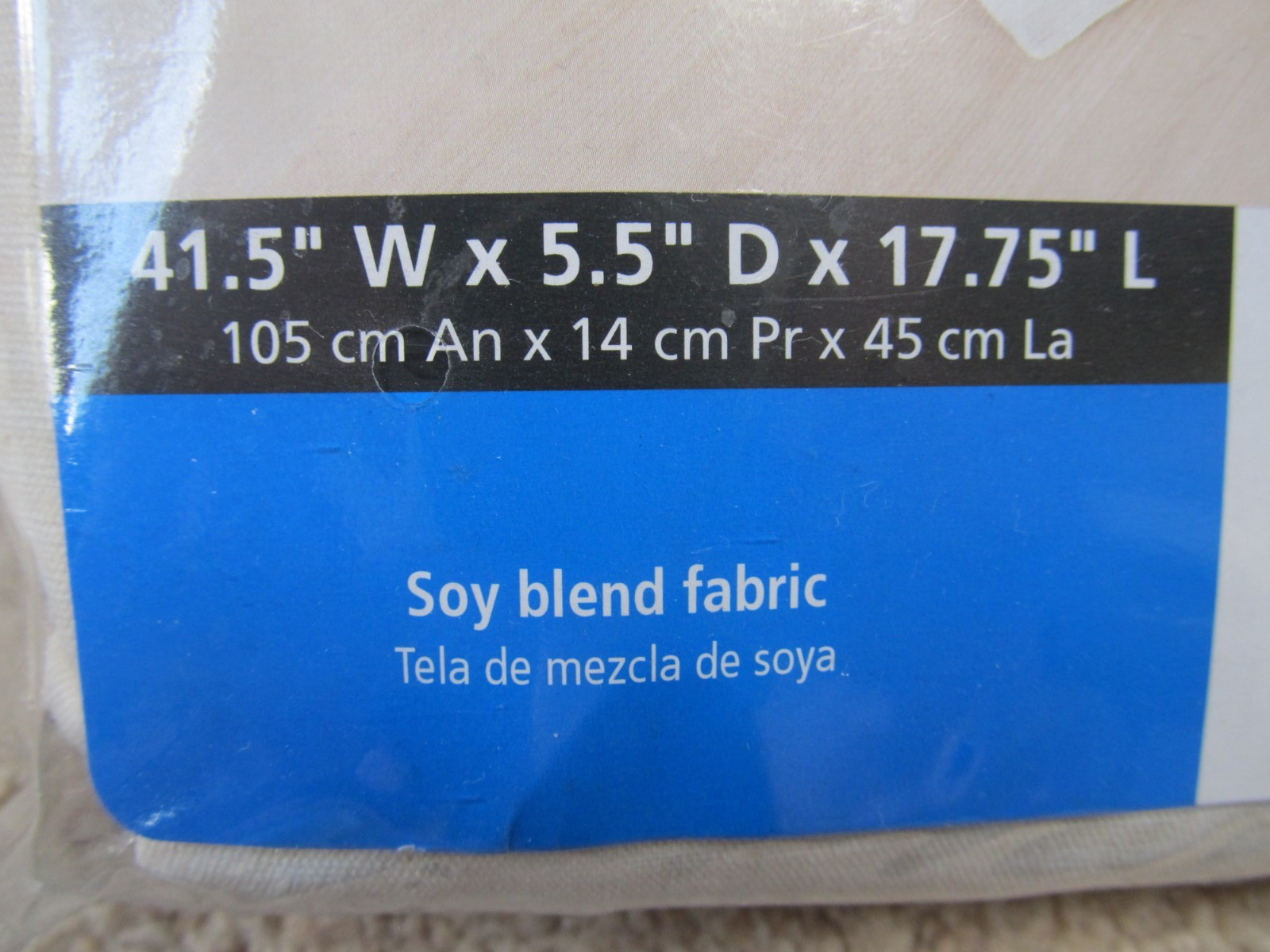 BRAND NEW - Mainstays Underbed Storage Bag - Organizer- 41.5" x 5.5" x 17.75"