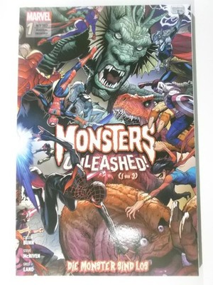Monsters Unleashed 1 Die Monster sind los Panini Paperback Zustand 1