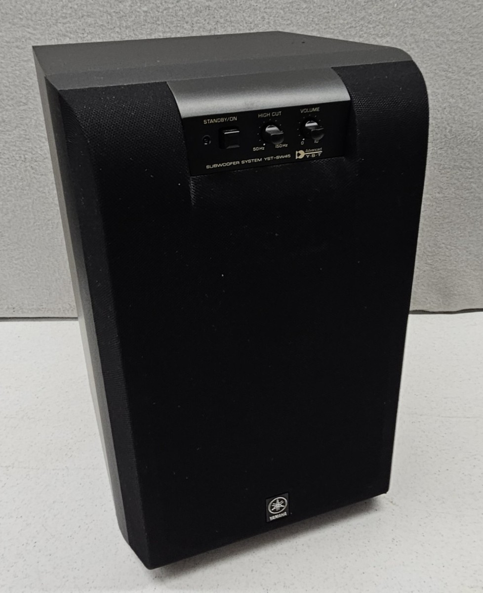 Yamaha YST-SW45 - Powered 55 Watt Subwoofer - Tested - Works Great
