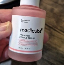 Medicube PDRN Pink Peptide Serum 1.01 fl oz  SALMON DNA For Anti-Aging Care