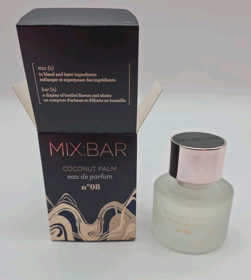 MIX: BAR Perfume Coconut Palm Fragrance Eau de Parfum Spray 1.7oz New