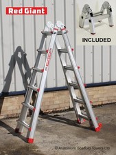 Telescopic Multi Purpose Ladder Aluminium Compact Versatile Combination Ladder