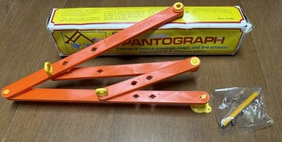 VINTAGE 1988 Chadwick Plastic Pantograph Enlarge & Reduce Drawing Map & Artwork