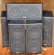 (B1) Teufel CS 35 Mk3 Satelliten Bundle 5.0 Lautsprecher Heimkino Schwarz OVP