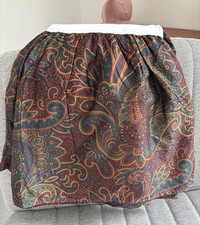 Ralph Lauren Ascot Paisley Bed Skirt King  NWOT