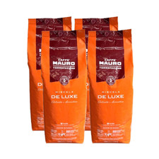 4 kg Caffè Mauro De Luxe Espresso Ganze Bohnen Italienischer Premium Kaffee