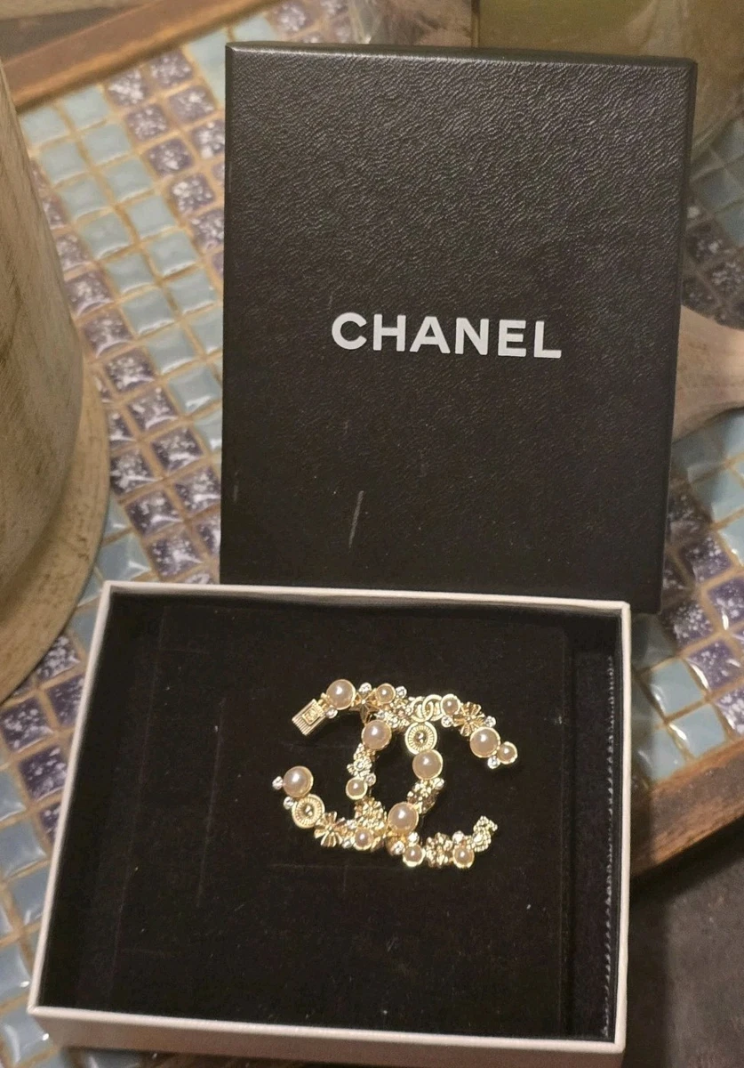 CHANEL Pearl Fashion Brooches for sale | eBay