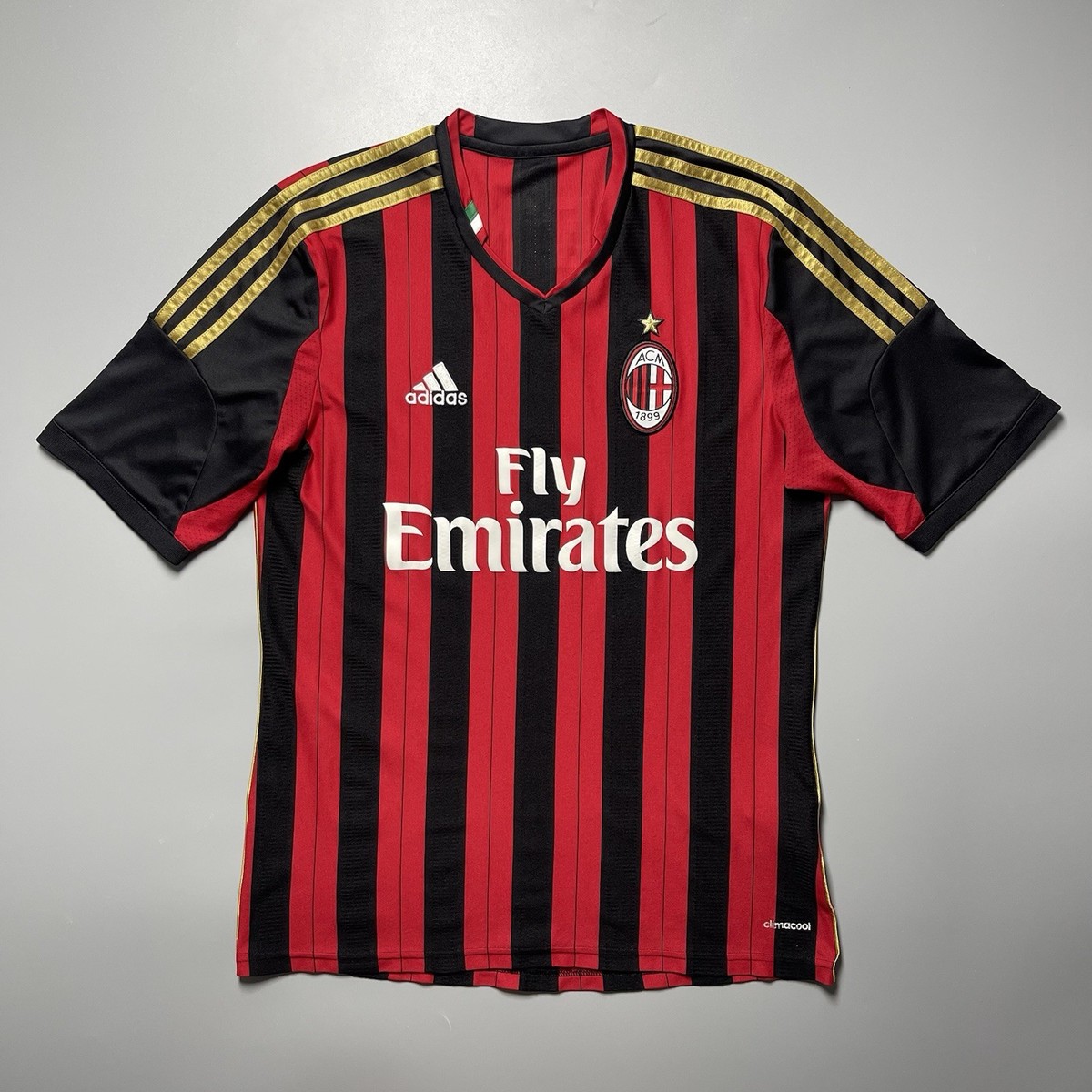 AC MILAN ADIDAS 2013/2014 FOOTBALL SOCCER HOME JERSEY #7