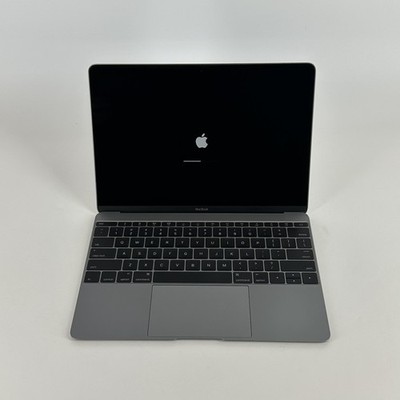 MacBook 12 Space Gray Early 2015 1.1 GHz Core M 8GB 256GB SSD Good Bent Frame