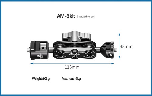 Leofoto AM-8 Professional Magic Arm Kit - Bild 7 von 36