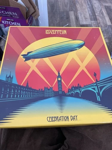 Led Zeppelin Celebration Day 3LP Vinyl Box Set Live 2007 O2 Arena London