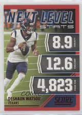2021 Score Next Level Stats Red Deshaun Watson #NL8 0y59