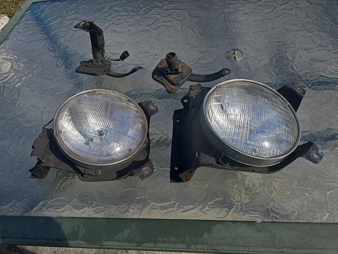 Used 1967 Camaro RS Rally Sport Headlamp Housing Headlamp Housing Bucket