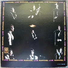 RAPHAEL LIVE 1970 UNITED ARTISTS