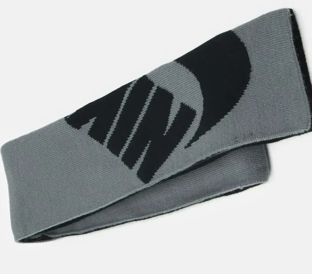 NIKE SCARF LARGE NIKE BLACK /NIKE TICK PRINT OFFICIAL SCARF ALL EASON