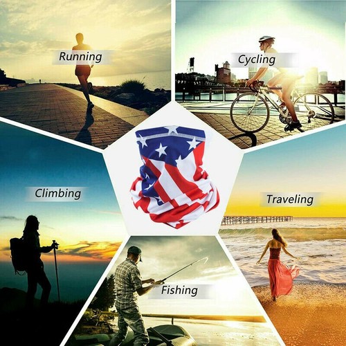 3D Bandana Scarf Mask Neck Cooling Face Gaiter Biker Tube Beanie Cap Headwrap,US - 第 12/39 張圖片