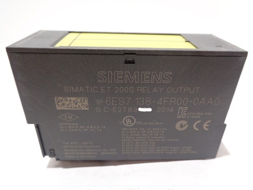 Módulo de salida de relé Siemens 1F-R0 DC24V/AC24...230V/5A 6ES7 138-4FR00-0AA0 - Imagen 2 de 4