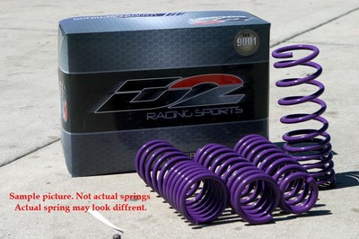 For Toyota Camry 2018-25 D-SP-TO-76 D2Racing Lowering Springs Suspension Coil