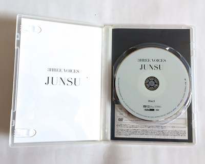 JUNSU JEJUNG YUCHUN 3HREE VOICES JAPAN 4 DVD BOX RZBD-46600/3 JYJ