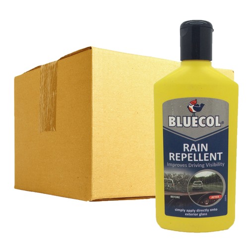 6 x Bluecol Rain Water Repellent Glass Treatment Improves Windscreen