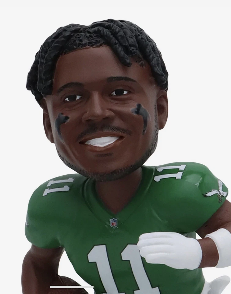 A.J. Bobblehead marrón Kelly verde Philadelphia Eagles edición limitada/144 Foto 4 de 4
