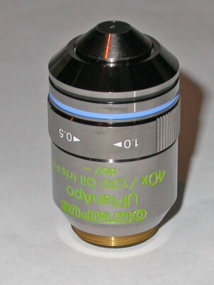 OLYMPUS UPLANAPO 40X PH3 OIL IMMERSION INFINITY CORRECTED 