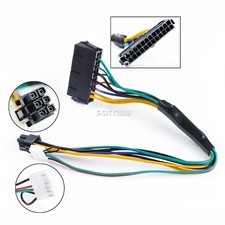 ATX 24-Pin to 6-Pin PCI-E PSU Power Adapter for HP Elite 8100 8200 8300 Z220