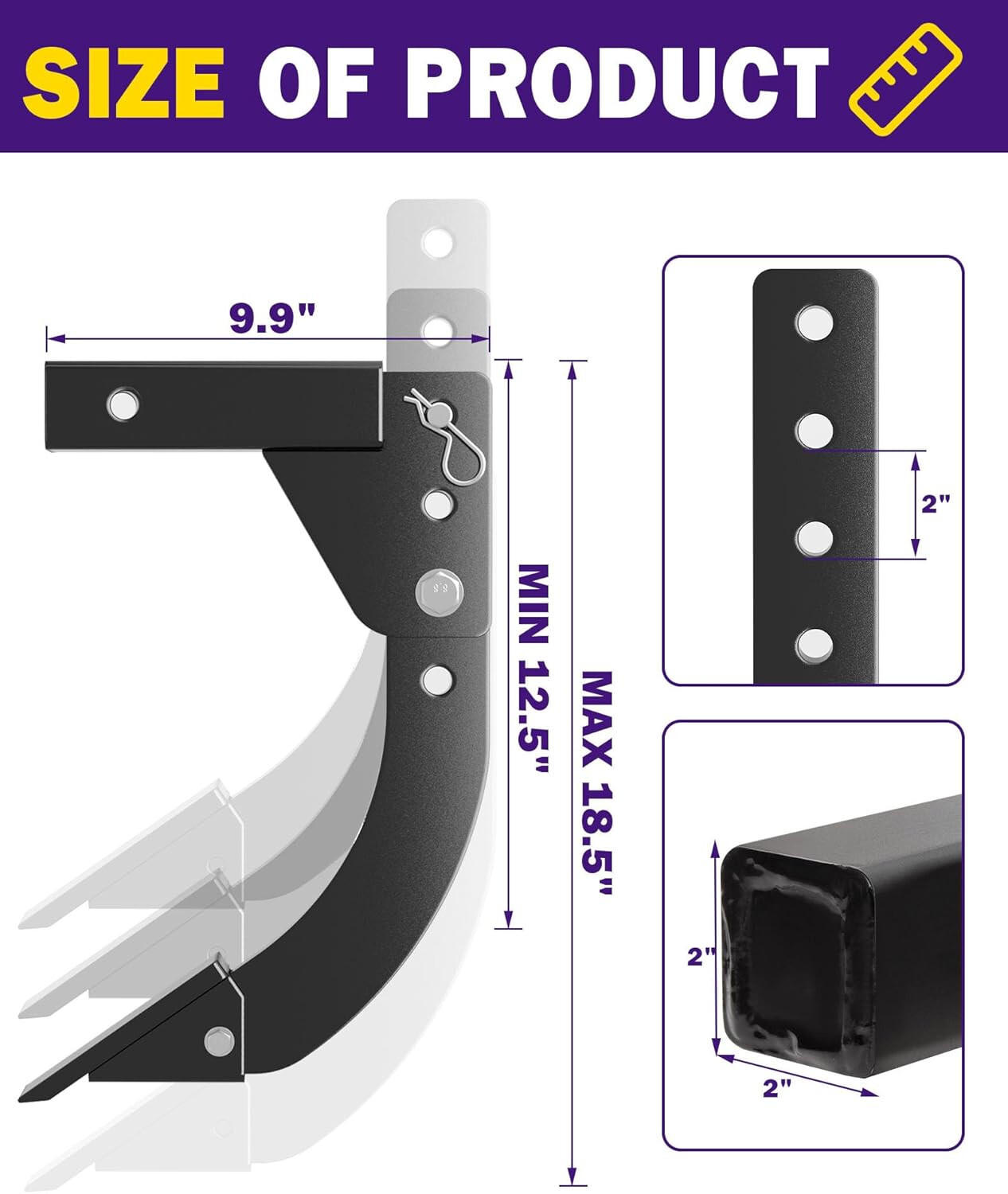 Hitch Mounted Trencherand and Flexible Pipe Layer Attachment for ATV UTV Tractor