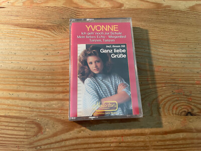 Tape Schlager Yvonne - Ganz liebe Grüße (13 Song) HELOTON GERMANY OVP