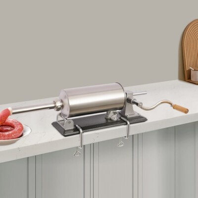 Edelstahl Wurstfüller Maschine Wurstfüllmaschine Wurstspritze Wurstpresse 4L