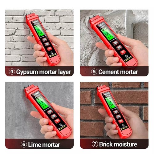 Digital Moisture Damp Detector Humidity Tester Wood Wall Concrete LCD Meter 1PC - Picture 14 of 15