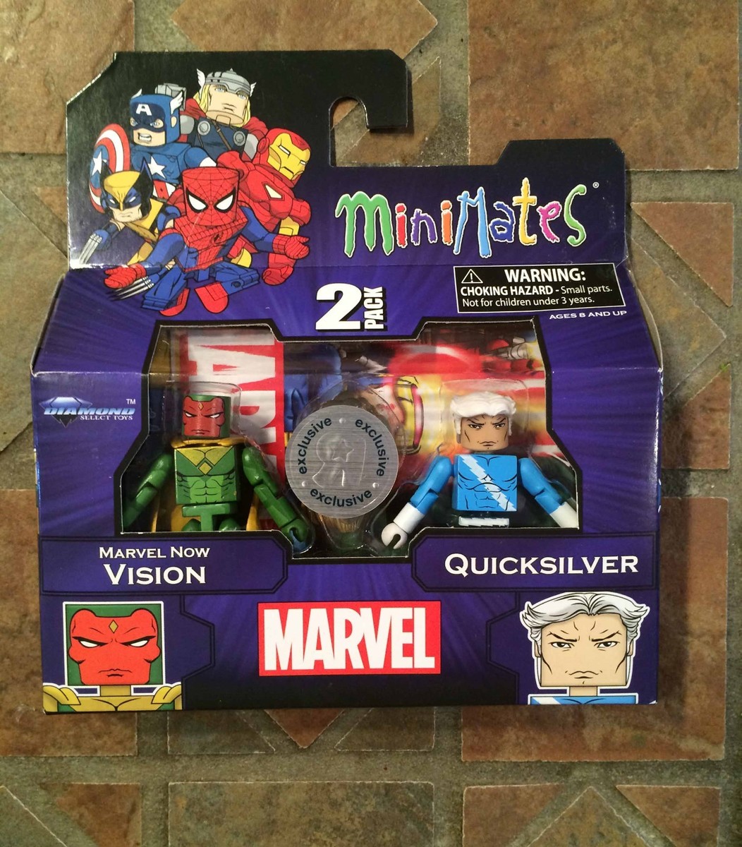 Marvel Minimates MARVEL NOW VISION QUICKSILVER TRU Wave 19