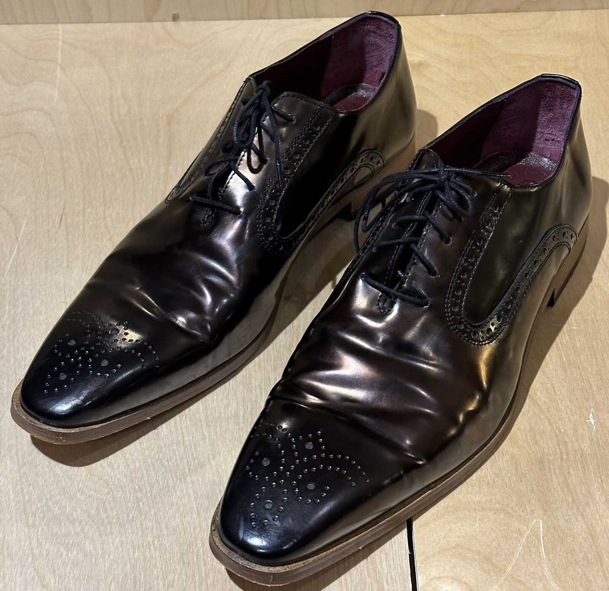 S’Baker Leather Derby Shoes S.Baker Brown Natural Leather Shoes Dress Men main image 2