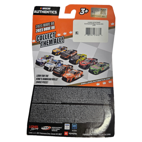 Nascar Authentics 2023 Brad Keselowski Wave 08 Kings Haw 1:64 Scale Brand New - Picture 7 of 8